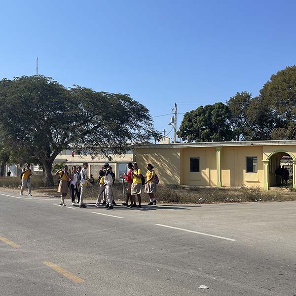 School in Dominican Republic that students visited