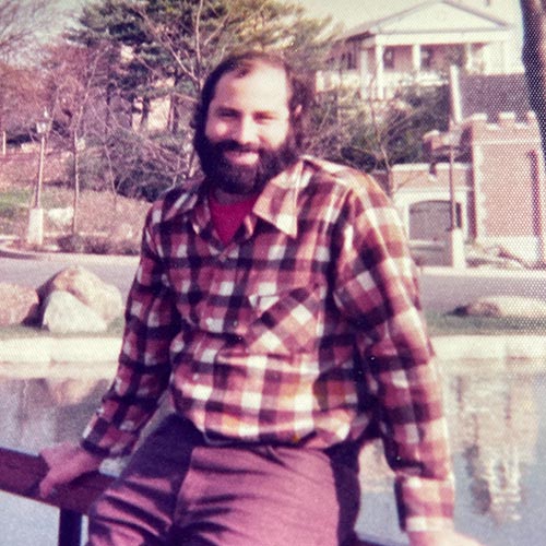 Jeff Rubin '71 as a student at Lehigh