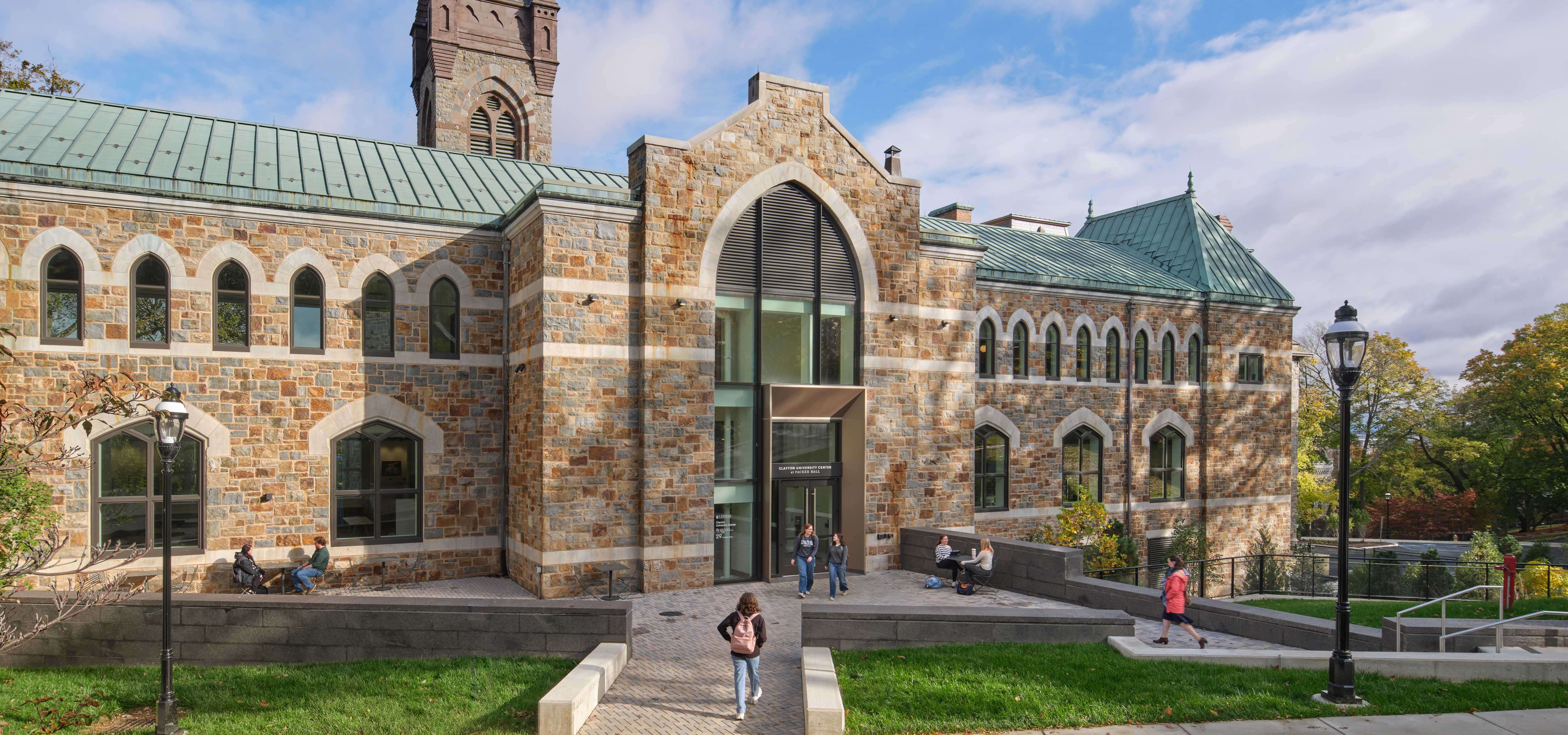 The South Entry of the Clayton University Center.