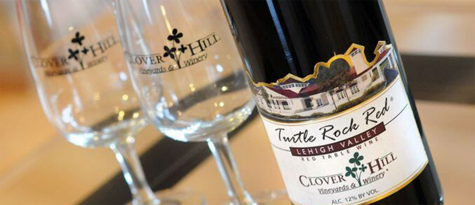 Turtle Rock Red wine from Clover Hill Winery