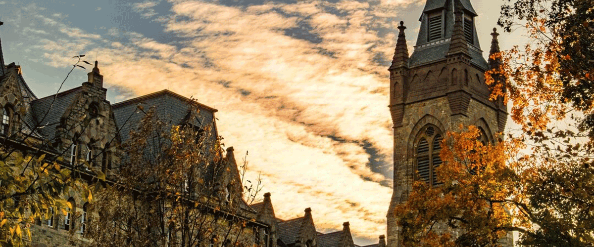 Exterior of the Clayton University Center at Lehigh University