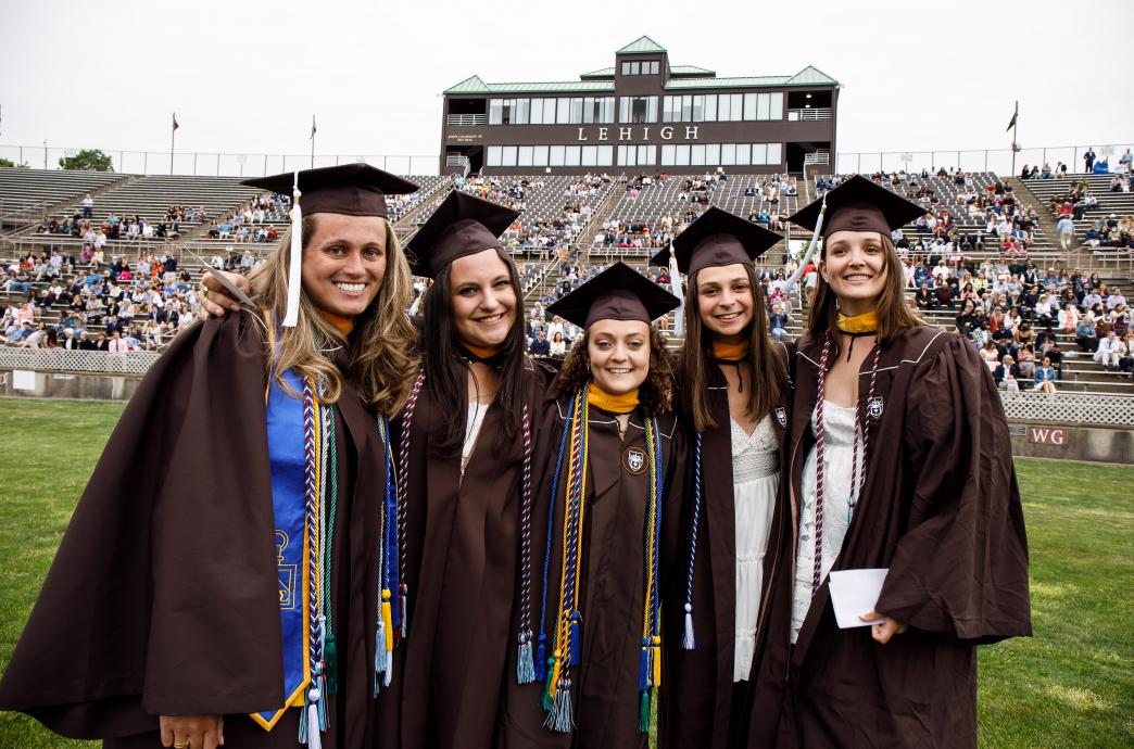 Group shot of 2021 undergraduate graduation
