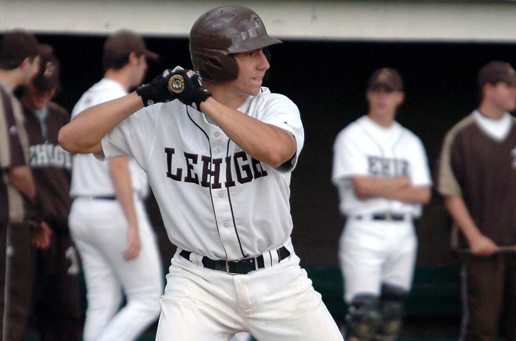 Matt McBride holding bat at the plate