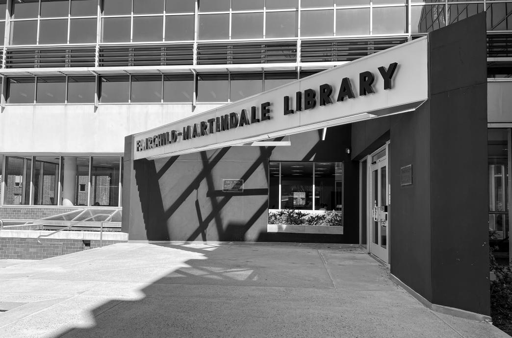 Exterior E. W. Fairchild-Martindale Library