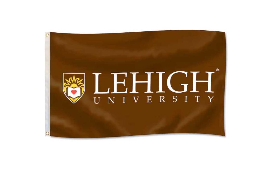 Brown Lehigh University Flag