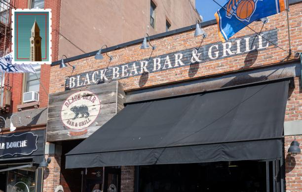 Black Bear Bar & Grill in Hoboken, New Jersey