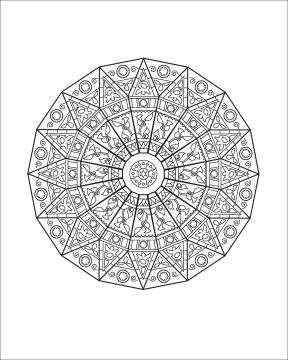 Dome coloring page preview