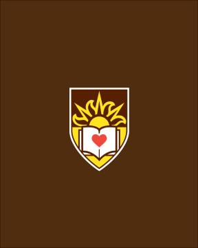 Lehigh shield on a brown background