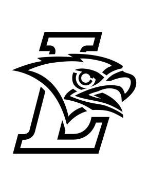 Black and white Lehigh L-Hawk