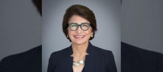Sylvia Acevedo smiling for the camera