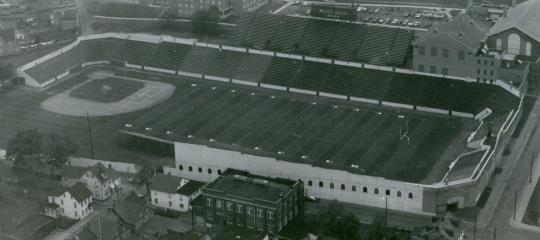 Taylor Stadium as seen from above